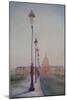 Lamp Post in Front of Dome Church, 2010-Antonia Myatt-Mounted Giclee Print