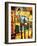 Lamp Post On Bourbon Street-Diane Millsap-Framed Art Print