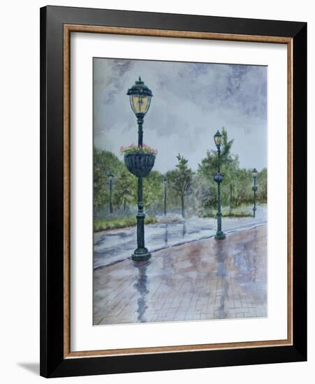 Lamp Posts-Rusty Frentner-Framed Giclee Print