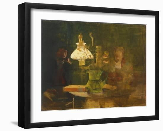 Lamplight-Victor Pasmore-Framed Giclee Print