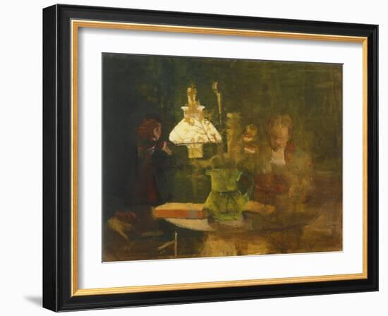 Lamplight-Victor Pasmore-Framed Giclee Print