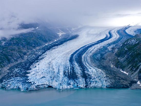 Lamplugh Glacier, Glacier Bay National Park, Alaska, Pacific Northwest ...