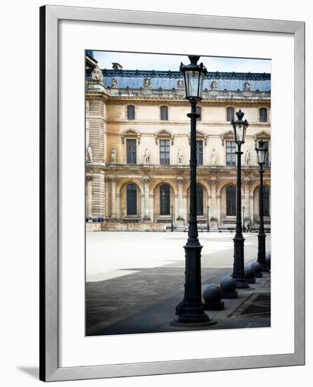 Lamps, the Louvre Museum, Paris, France-Philippe Hugonnard-Framed Photographic Print