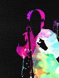 Kanye Watercolor-Lana Feldman-Framed Stretched Canvas