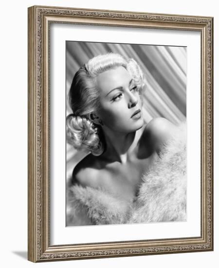 Lana Turner, 1945-null-Framed Photographic Print