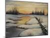 Lanark County Winter-Kevin Dodds-Mounted Giclee Print