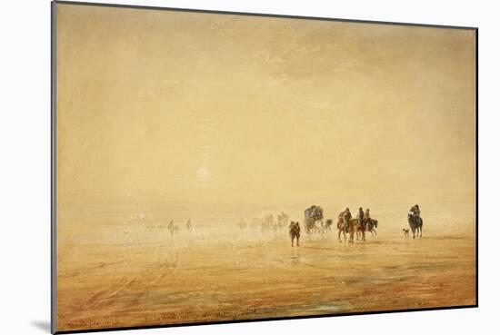 Lancaster Sands, 1844-David Cox-Mounted Giclee Print