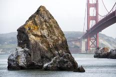 The Golden Gate Bridge-Lance Kuehne-Framed Premier Image Canvas