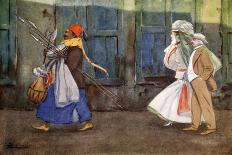On the Dam Road, Assouan', 1908-Lance Thackeray-Giclee Print