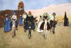 On the Dam Road, Assouan', 1908-Lance Thackeray-Framed Giclee Print