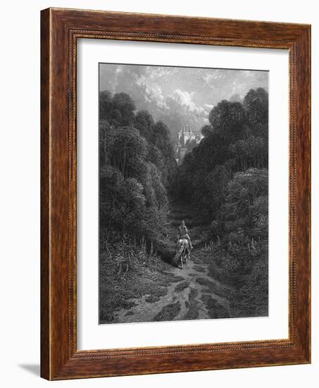 Lancelot at Astolat-Gustave Doré-Framed Photographic Print