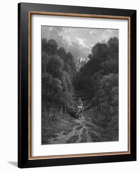 Lancelot at Astolat-Gustave Doré-Framed Photographic Print