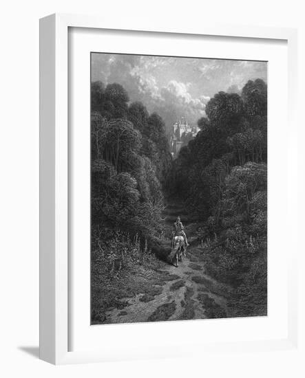 Lancelot at Astolat-Gustave Doré-Framed Photographic Print