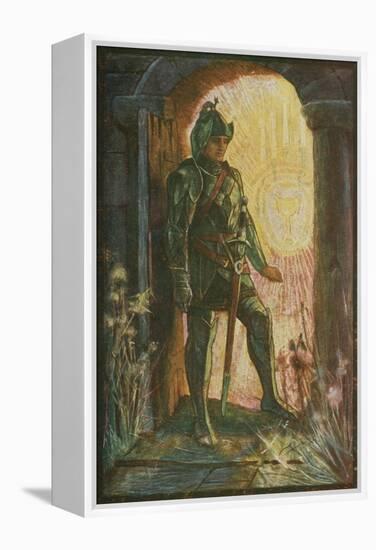 Lancelot at the Chapel-Henry Justice Ford-Framed Premier Image Canvas