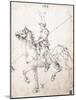 Lancer on Horseback-Albrecht Dürer-Mounted Giclee Print