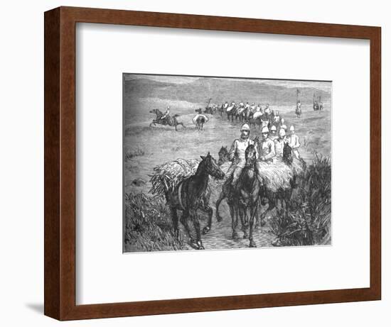 'Lancers Returning from a Foray', c1880-Unknown-Framed Giclee Print