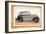 'Lanchester 10 Streamlined Saloon', c1936-Unknown-Framed Giclee Print