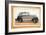 'Lanchester 10 Streamlined Saloon', c1936-Unknown-Framed Giclee Print