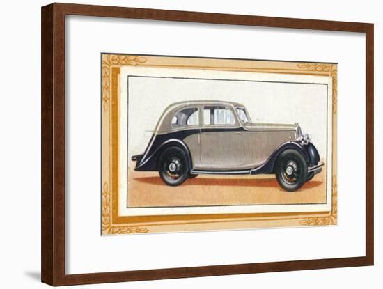 'Lanchester 10 Streamlined Saloon', c1936-Unknown-Framed Giclee Print