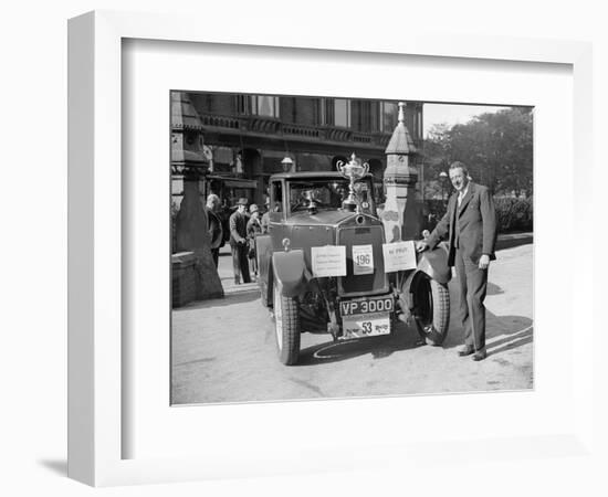 Lanchester Straight Eight of A Millership at the Southport Rally, 1928-Bill Brunell-Framed Premium Photographic Print