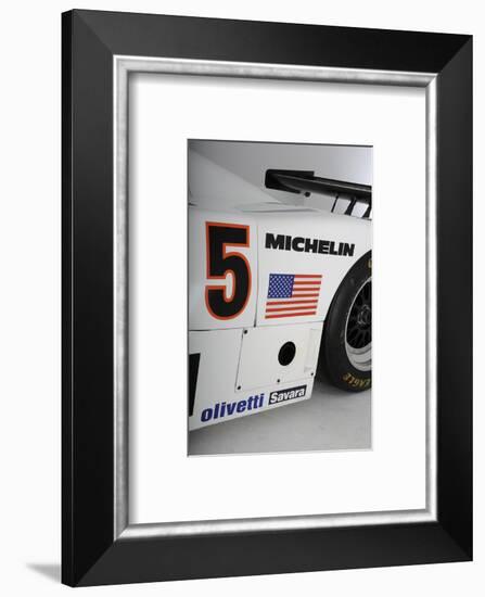 Lancia Martini Le Mans car chasis no 0007 1983-Simon Clay-Framed Photographic Print