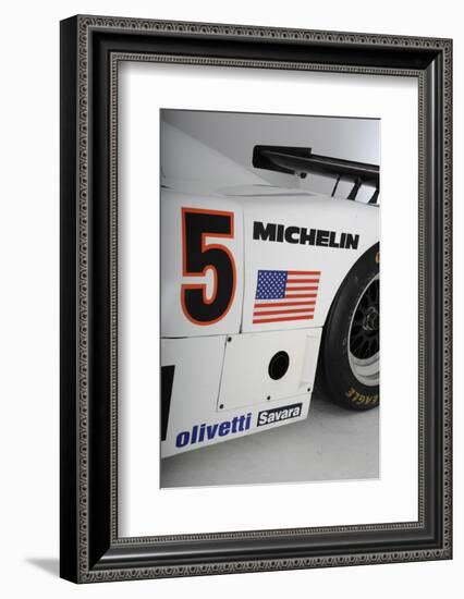 Lancia Martini Le Mans car chasis no 0007 1983-Simon Clay-Framed Photographic Print