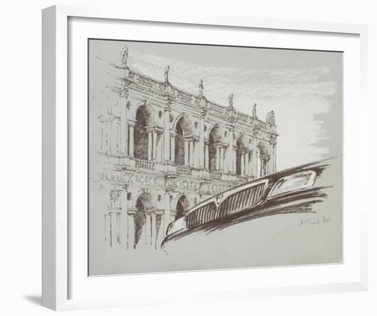 Lancia-Alberto Bali-Framed Collectable Print