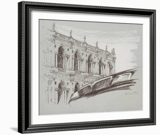 Lancia-Alberto Bali-Framed Collectable Print