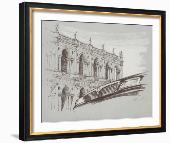 Lancia-Alberto Bali-Framed Collectable Print