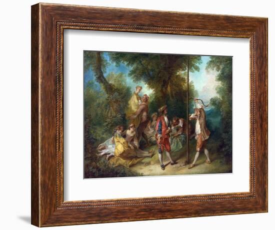 Lancret, Nicolas (1690-1743) the Four Ages of Man: Maturity Oil on Canvas Rococo Ca 1735 France Nat-Nicolas Lancret-Framed Giclee Print