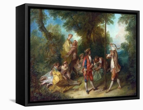 Lancret, Nicolas (1690-1743) the Four Ages of Man: Maturity Oil on Canvas Rococo Ca 1735 France Nat-Nicolas Lancret-Framed Premier Image Canvas