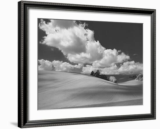 Land and Sky II B&W-Bill Philip-Framed Giclee Print