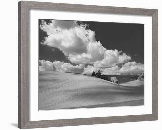 Land and Sky II B&W-Bill Philip-Framed Giclee Print