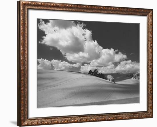 Land and Sky II B&W-Bill Philip-Framed Giclee Print