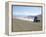 Land Cruiser on Altiplano Track and Tourists Going to Laguna Colorado, Southwest Highlands, Bolivia-Tony Waltham-Framed Premier Image Canvas