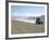 Land Cruiser on Altiplano Track and Tourists Going to Laguna Colorado, Southwest Highlands, Bolivia-Tony Waltham-Framed Photographic Print