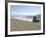 Land Cruiser on Altiplano Track and Tourists Going to Laguna Colorado, Southwest Highlands, Bolivia-Tony Waltham-Framed Photographic Print