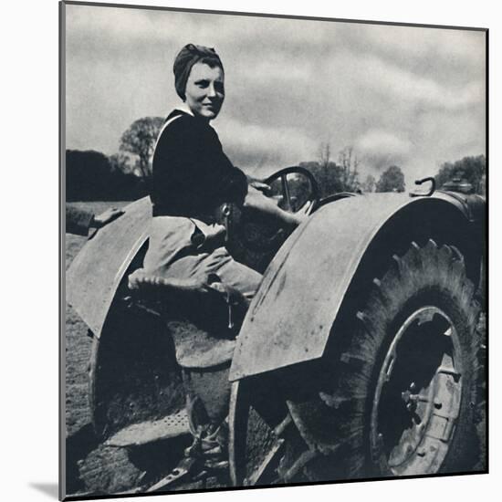 'Land Girl', 1941-Cecil Beaton-Mounted Photographic Print