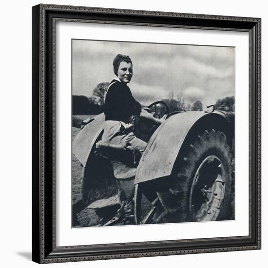 'Land Girl', 1941-Cecil Beaton-Framed Photographic Print