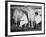 Land Girls Milking Cows at a Dairy Farm in Hartley, Kent During World War II-Robert Hunt-Framed Photographic Print