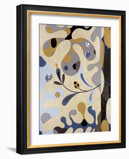 Land Meets Sea-Mary Calkins-Framed Giclee Print