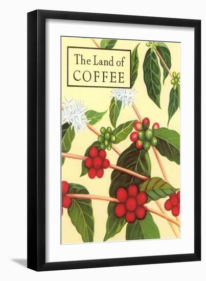 Land of Coffee, Beans-null-Framed Art Print