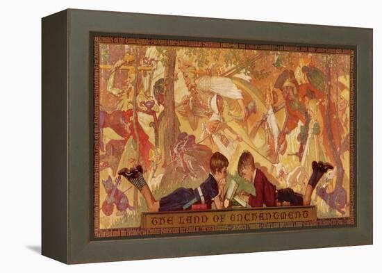 "Land of Enchantment", December 22,1934-Norman Rockwell-Framed Premier Image Canvas