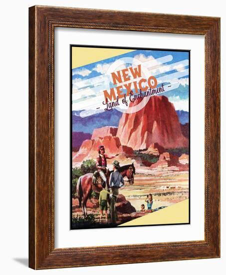 Land of Enchantment-null-Framed Giclee Print