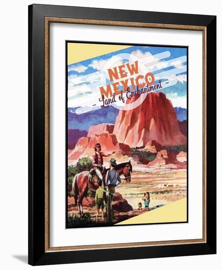 Land of Enchantment-null-Framed Giclee Print