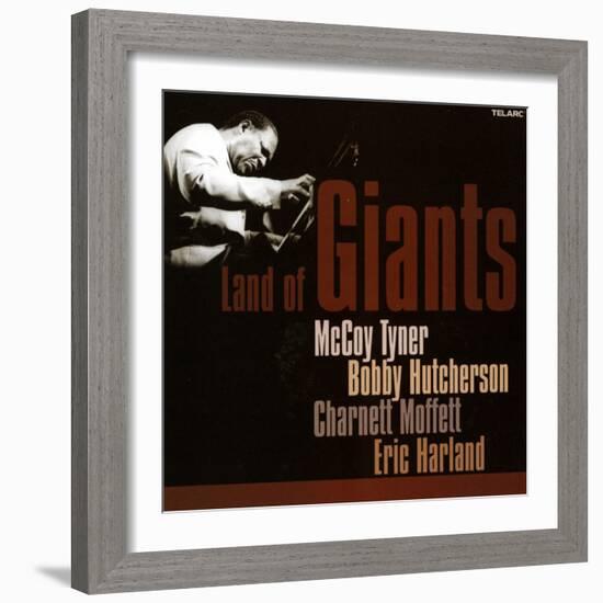 Land of Giants, McCoy Tyner, Bobby Hutcherson, Charnett Moffett, Eric Harland-null-Framed Art Print