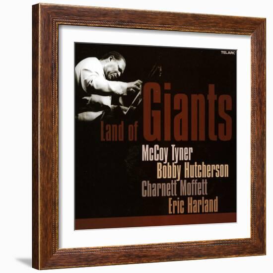 Land of Giants, McCoy Tyner, Bobby Hutcherson, Charnett Moffett, Eric Harland-null-Framed Art Print