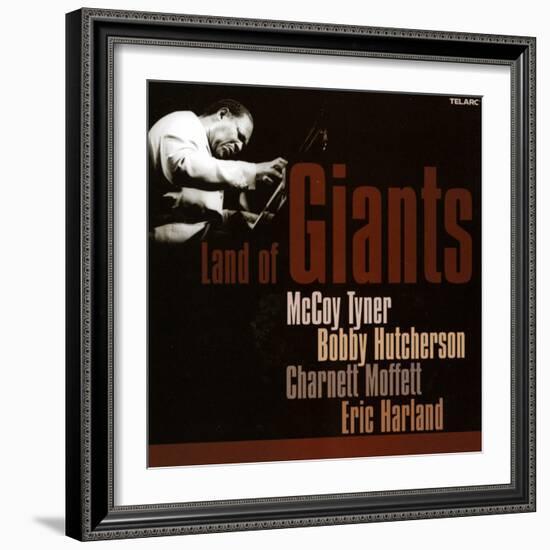 Land of Giants, McCoy Tyner, Bobby Hutcherson, Charnett Moffett, Eric Harland-null-Framed Art Print