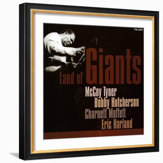 Land of Giants, McCoy Tyner, Bobby Hutcherson, Charnett Moffett, Eric Harland-null-Framed Art Print