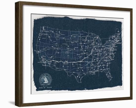 Land of the Free-Tom Frazier-Framed Giclee Print